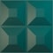 Ekena Millwork 11 7/8in. W x 11 7/8in. H Swindon EnduraWall Decorative 3D Wall Panel Covers 0.98 Sq. Ft. WP12X12SWGLN - alternate 1